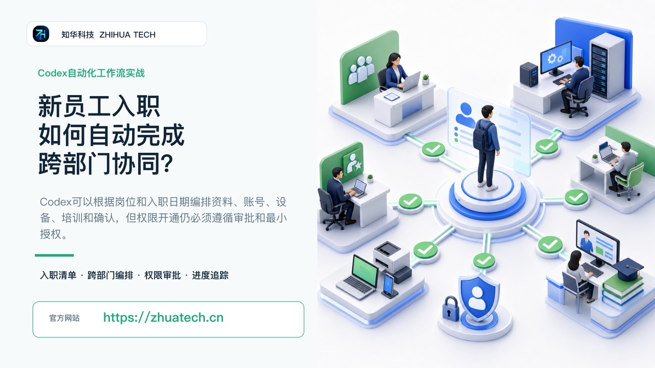 新员工入职如何自动完成跨部门协同视频封面
