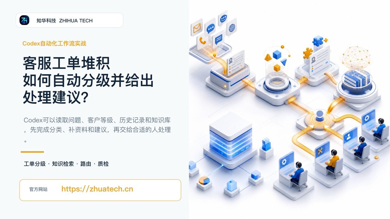 客服工单堆积如何自动分级并给出处理建议视频封面