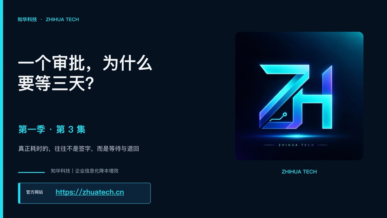 一个审批为什么要等三天视频封面
