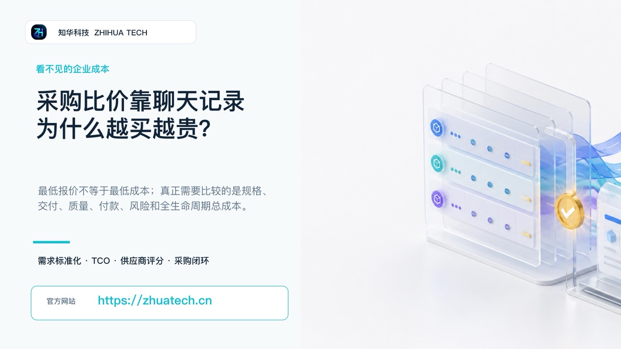 采购比价靠聊天记录，为什么越买越贵视频封面