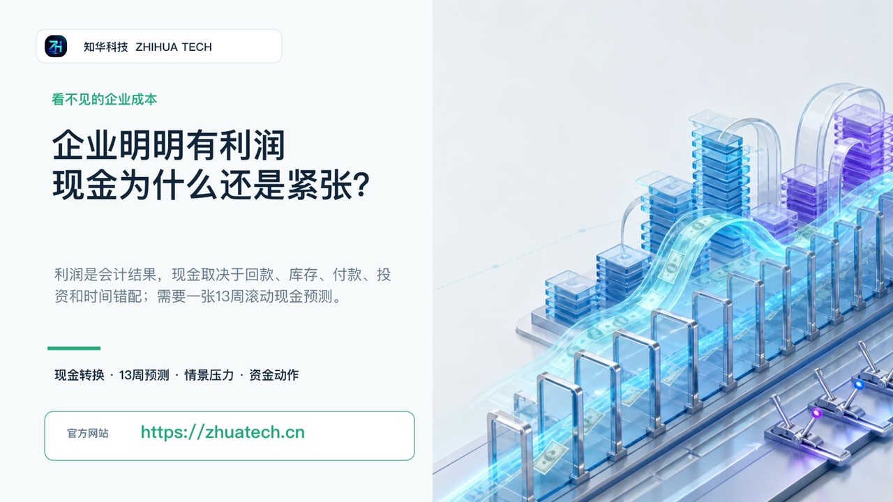 企业明明有利润，现金为什么还是紧张视频封面