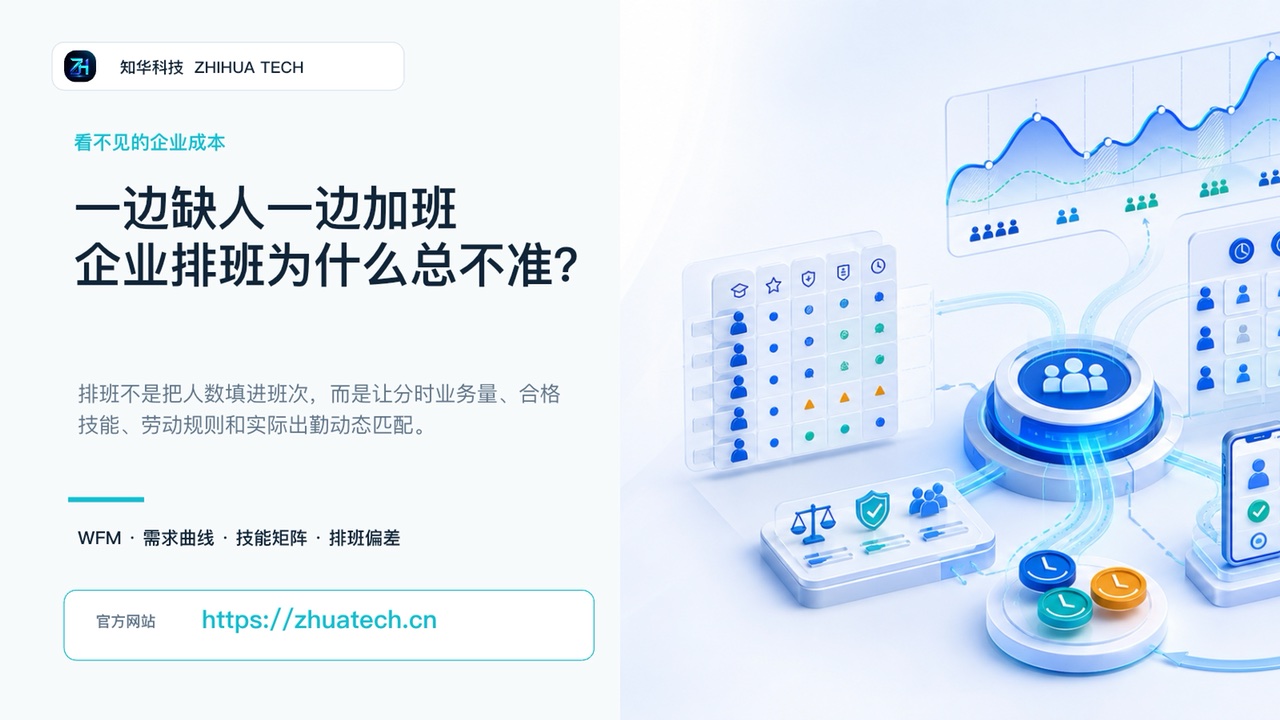 一边缺人一边加班，企业排班为什么总不准视频封面